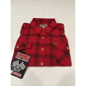 Dixxon Flannel Mens 5XL "The Loveless" original bag Long Sleeve Red Flannel NEW